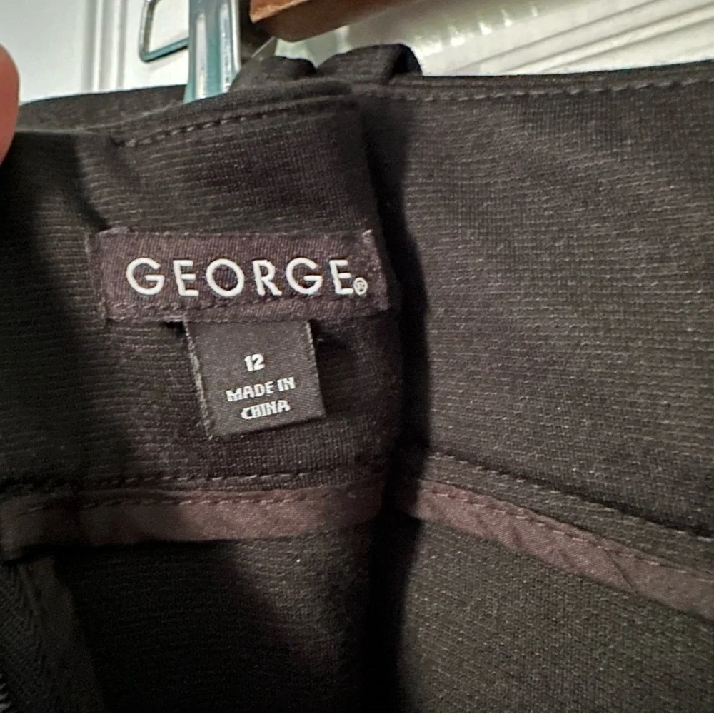 Women’s George Black Skirt Size 12 - Picture 6 of 6